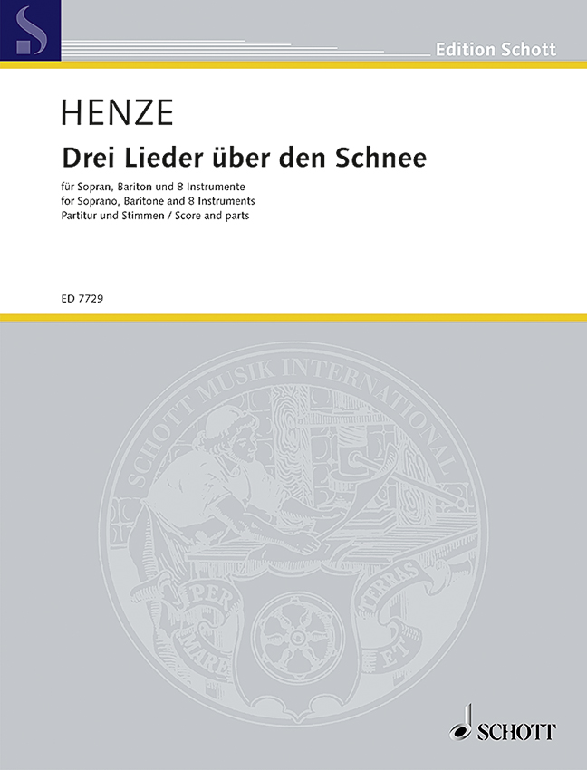 Drei Lieder über den Schnee